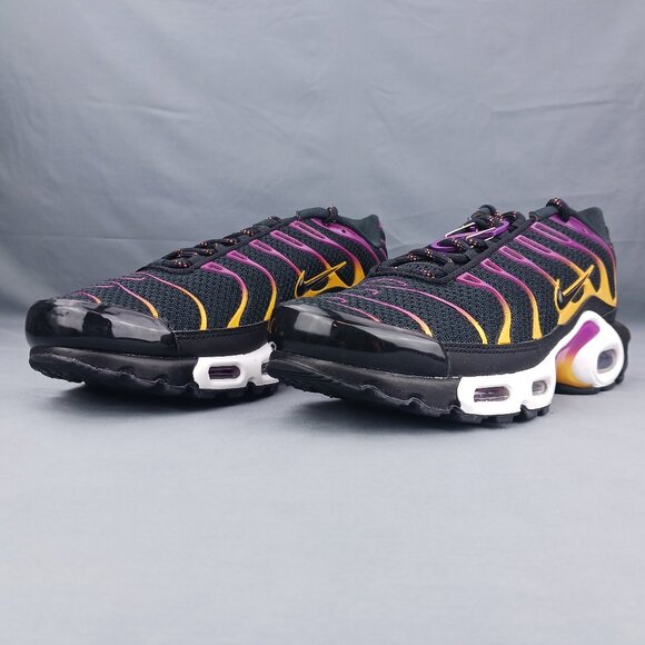 Nike Air Max Plus TN Viotech Mens Black Purple DX2663 001 Sizes 9-11 NO BOX TOP - Picture 2 of 10